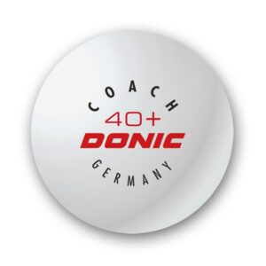 Pingpongové Míčky Donic 40+ Coach Bílé 6Ks Donic