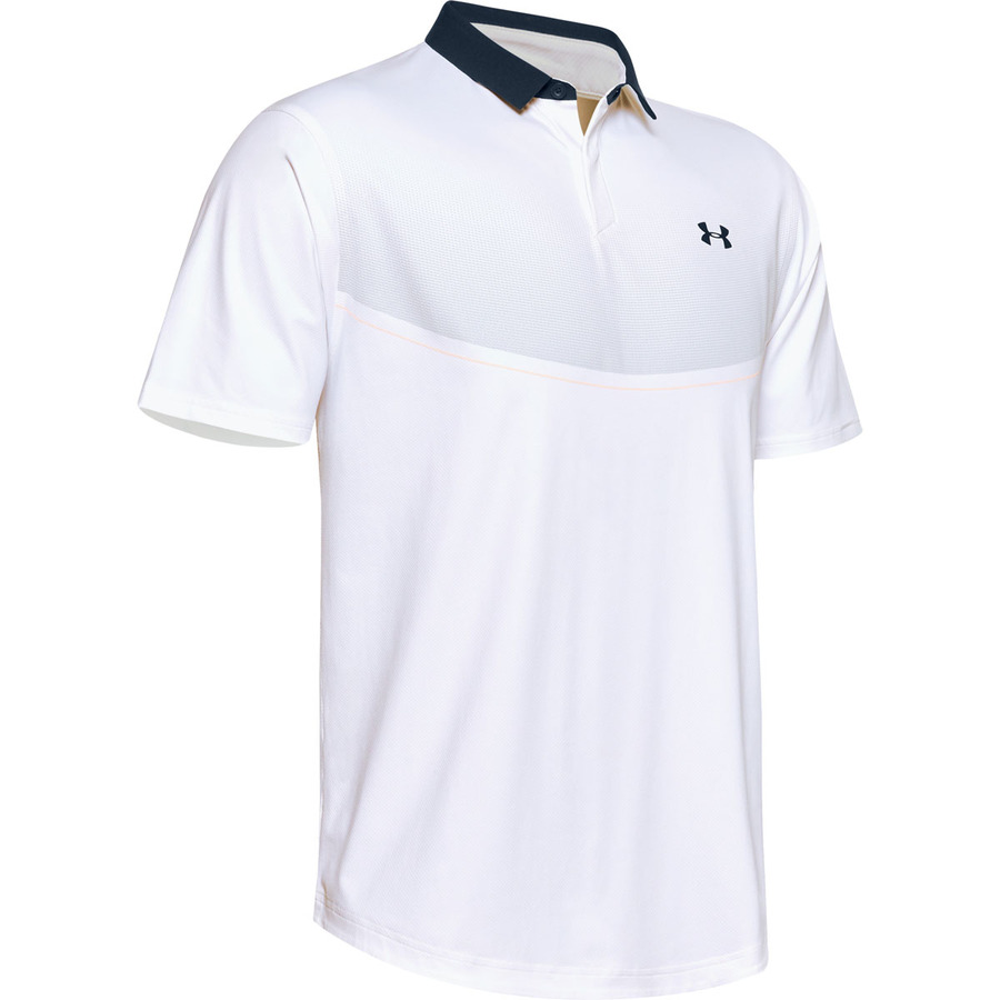 Pánské Triko Under Armour Iso-Chill Graphic Polo  White  S Under armour