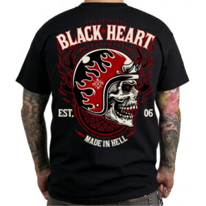 Triko Black Heart Hatter  Černá  3Xl Black heart