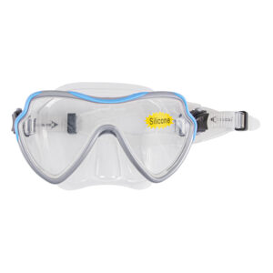 Potápěčské Brýle Escubia Apnea Silicon Senior  Šedo-Modrá Escubia
