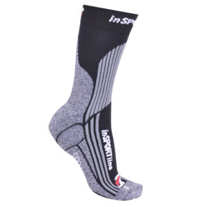 Multifunkční Ponožky Insportline Coolmax A Ionty Stříbra  Černá Insportline