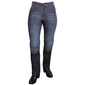 Dámské Jeansové Moto Kalhoty Roleff Aramid Lady  Modrá  40/4Xl Roleff