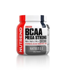 Aminokyseliny Nutrend Bcaa Mega Strong Drink (2:1:1) 400G Nutrend