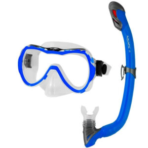 Dětské Potapěčské Brýle Aqua-Speed Enzo Se Šnorchlem Samos Modrá Aqua-speed