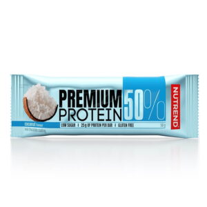 Proteinová Tyčinka Nutrend Premium Protein 50% Bar 50G  Kokos Nutrend