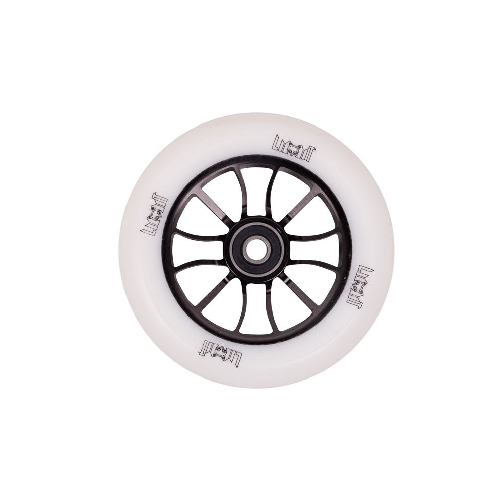 Kolečka LMT S Wheel 110 mm s ABEC 9 ložisky  černo-bílá Lmt