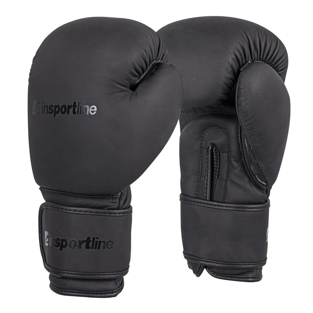 Boxerské rukavice inSPORTline Kuero  černá  8oz Insportline
