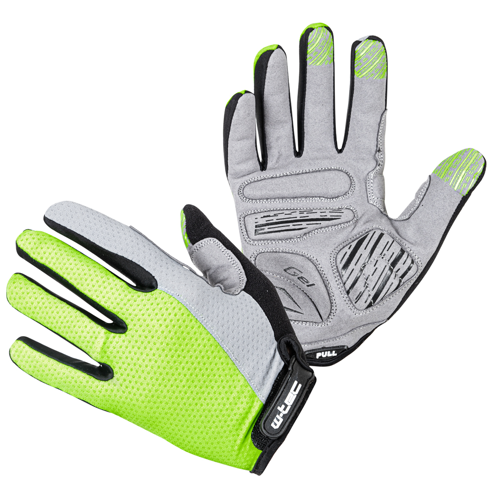 Motokrosové rukavice W-TEC Vilasar  fluo zelená  S W-tec