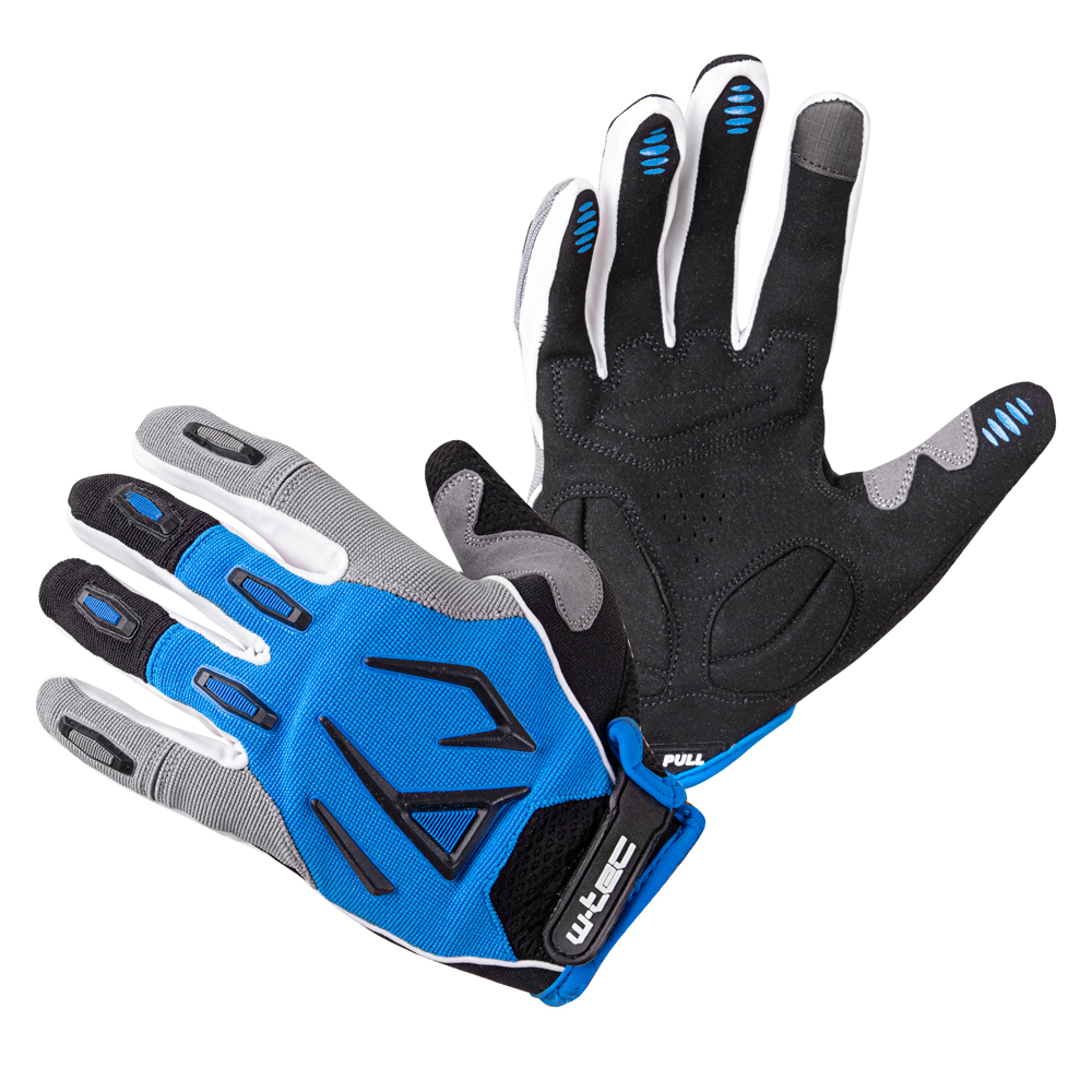 Motokrosové rukavice W-TEC Atmello  modrá  S W-tec