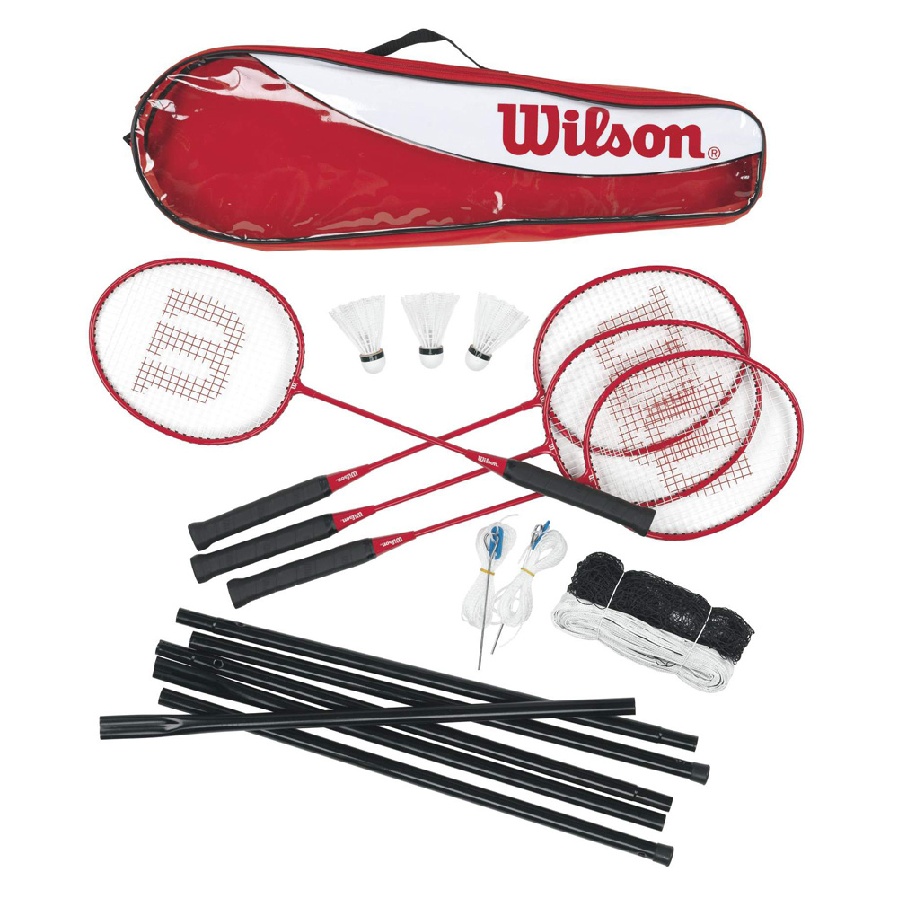 Sada na badminton Wilson Tour Set - 4 rakety Wilson