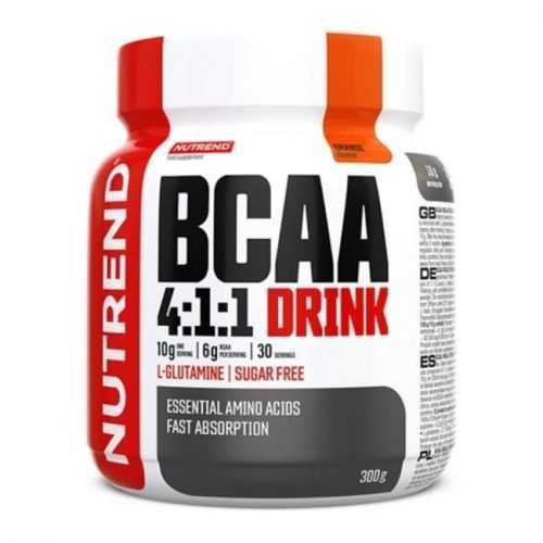Práškový koncentrát Nutrend BCAA 4:1:1 DRINK 300 g  pomeranč Nutrend