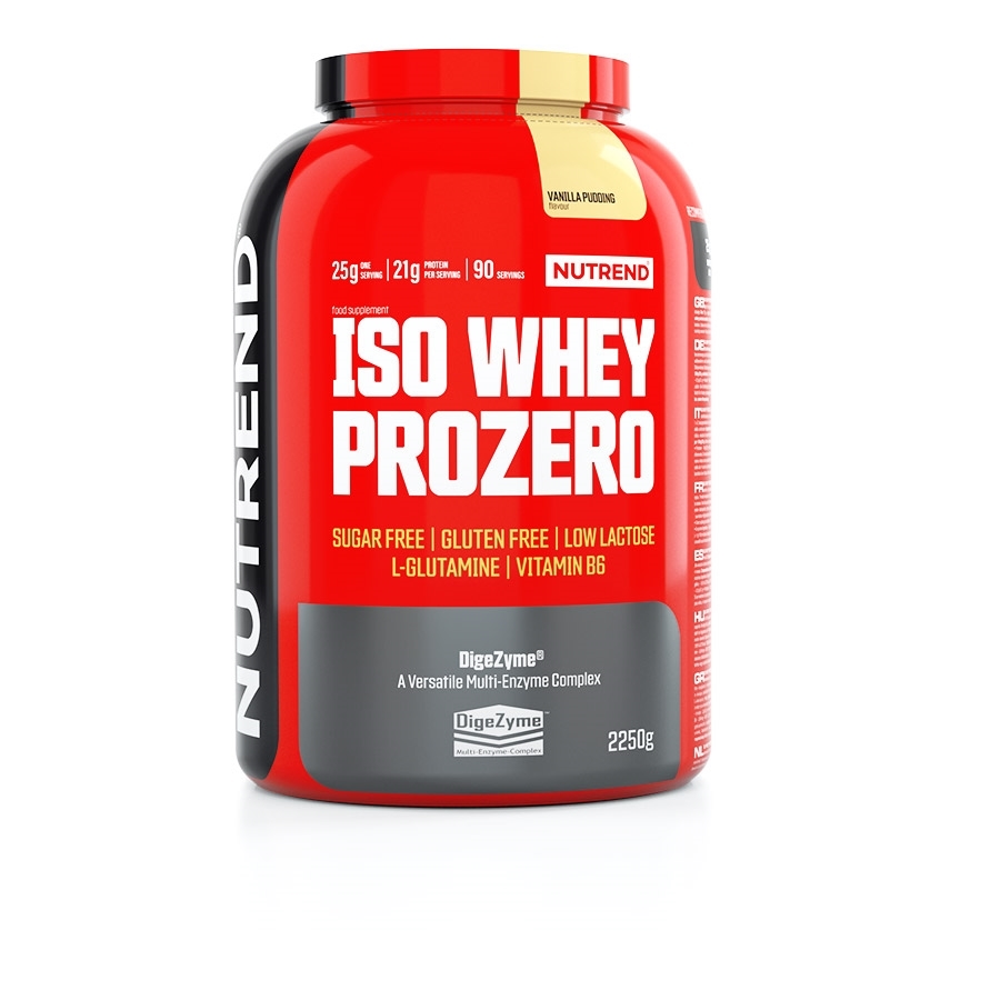 Práškový koncentrát Nutrend ISO WHEY Prozero 2250 g Nutrend