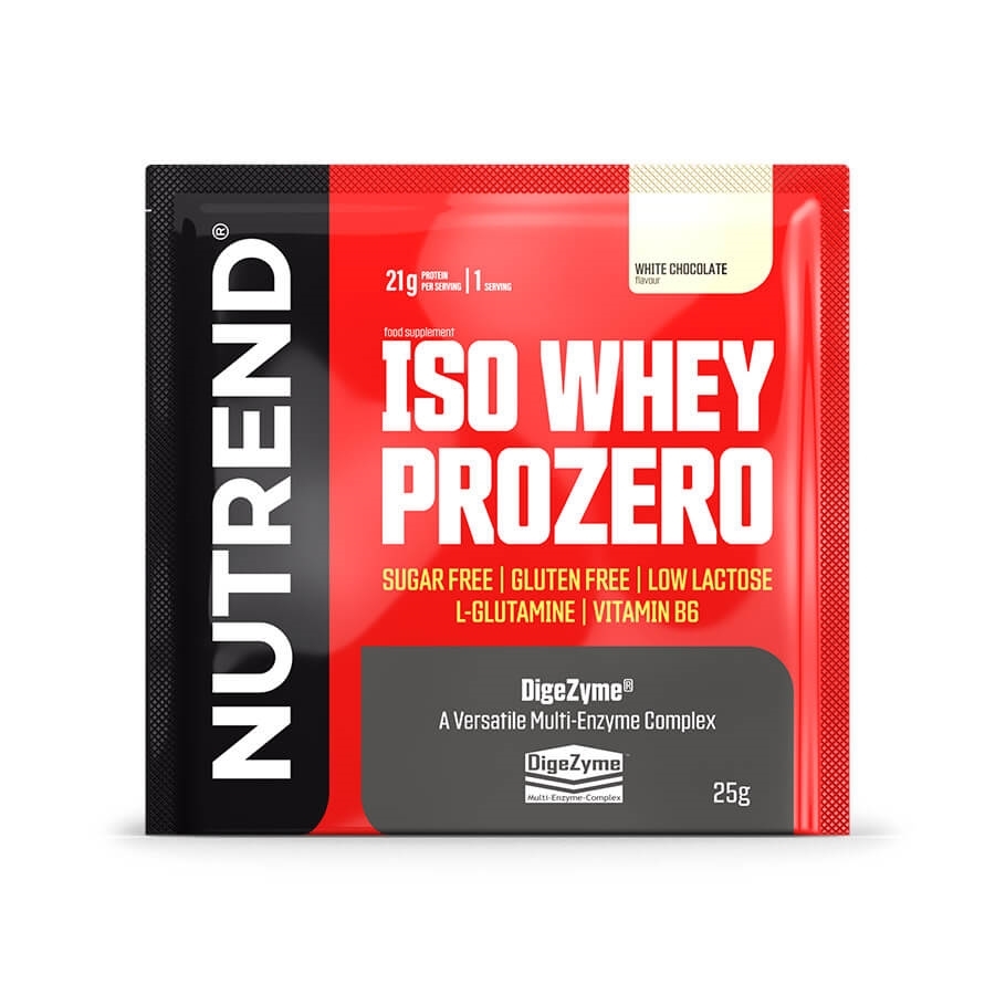 Práškový koncentrát Nutrend ISO WHEY Prozero 25 g Nutrend
