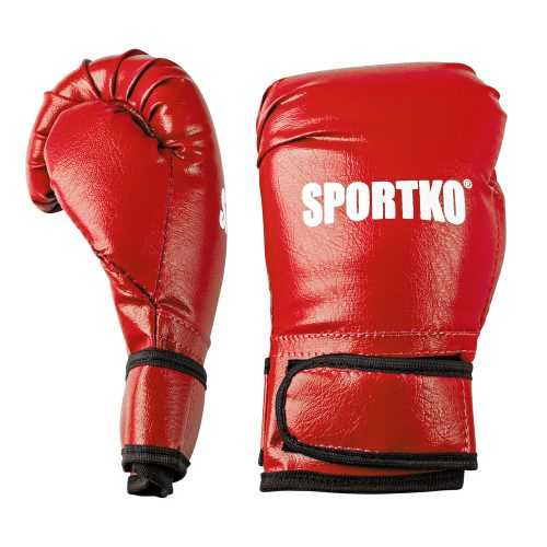 Dětské boxerské rukavice SportKO PD01 - červená Sportko