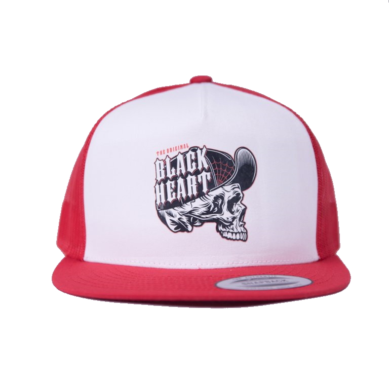 Kšiltovka BLACK HEART Speedy Red Trucker  červeno-bílá Black heart