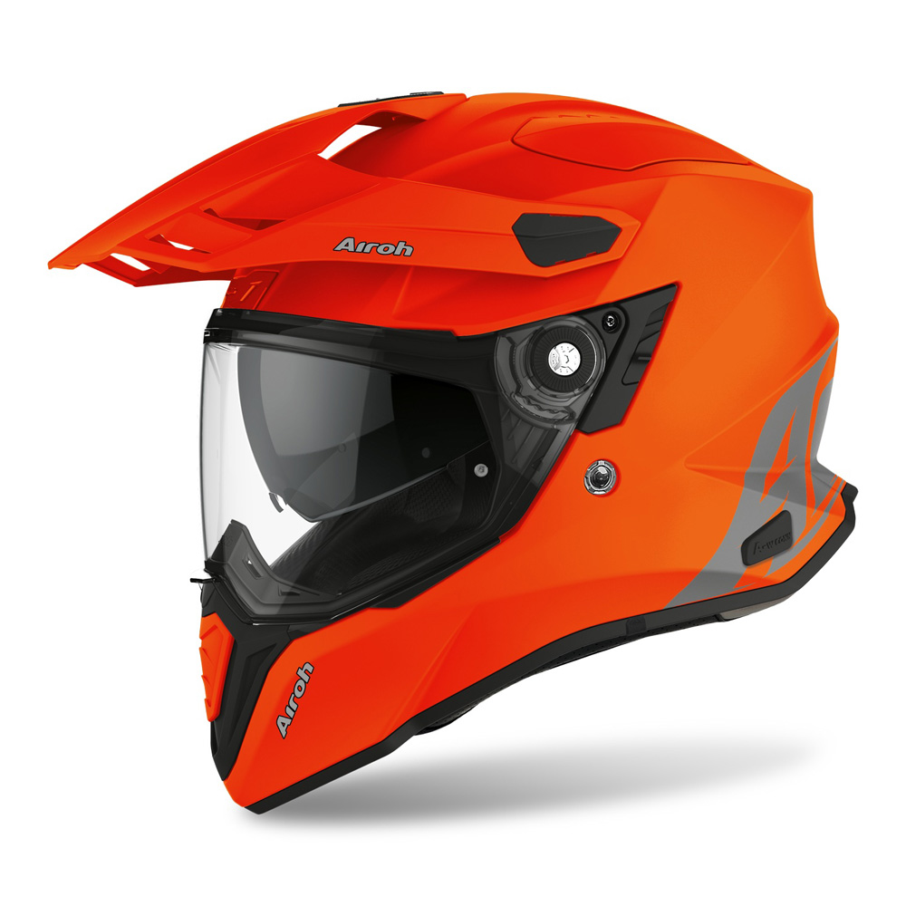 Moto přilba Airoh Commander Color oranžová matná 2022  XS (53-54) Airoh