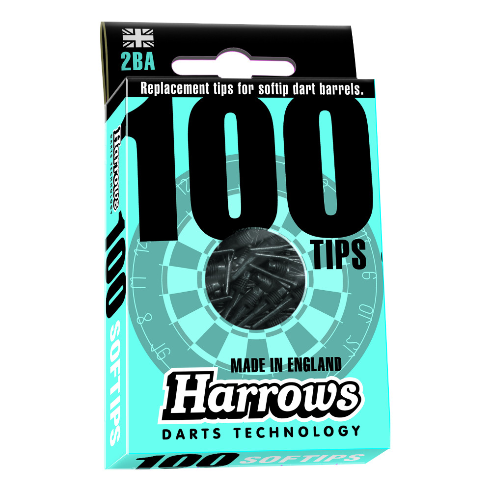 Hroty Harrows Micro Soft 2BA 100ks modré Harrows