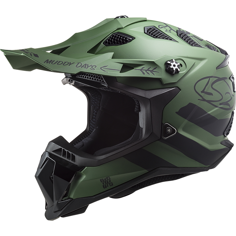 Motokrosová helma LS2 MX700 Subverter Cargo  Matt Military Green Ls2