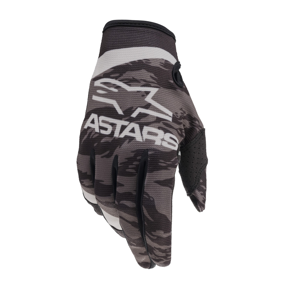 Motokrosové rukavice Alpinestars Radar černá/šedá 2022  S Alpinestars