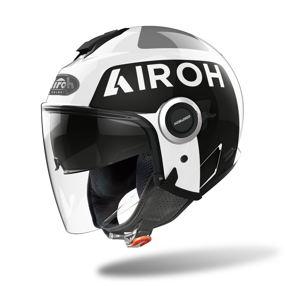 Moto přilba Airoh Helios Up lesklá bílá 2022  XS (53-54) Airoh