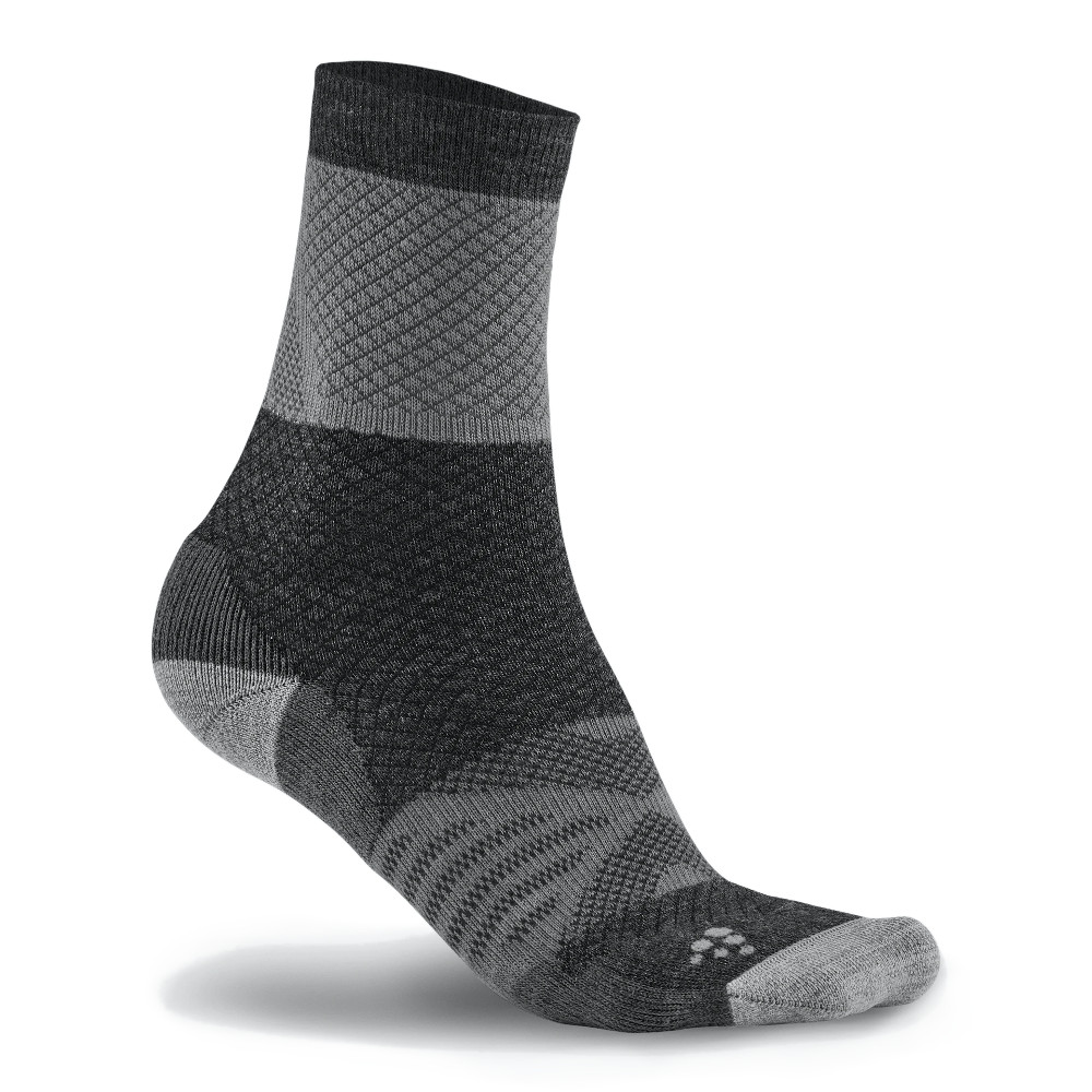 Ponožky CRAFT XC  Warm  bílá s černou  34-36 Craft