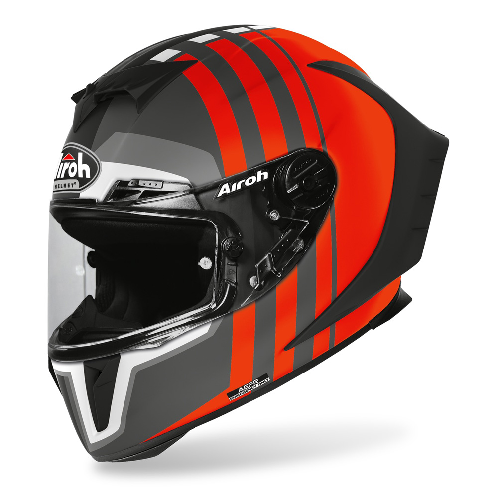 Moto přilba Airoh GP 550S Skyline černá/oranžová-matná 2021 Airoh