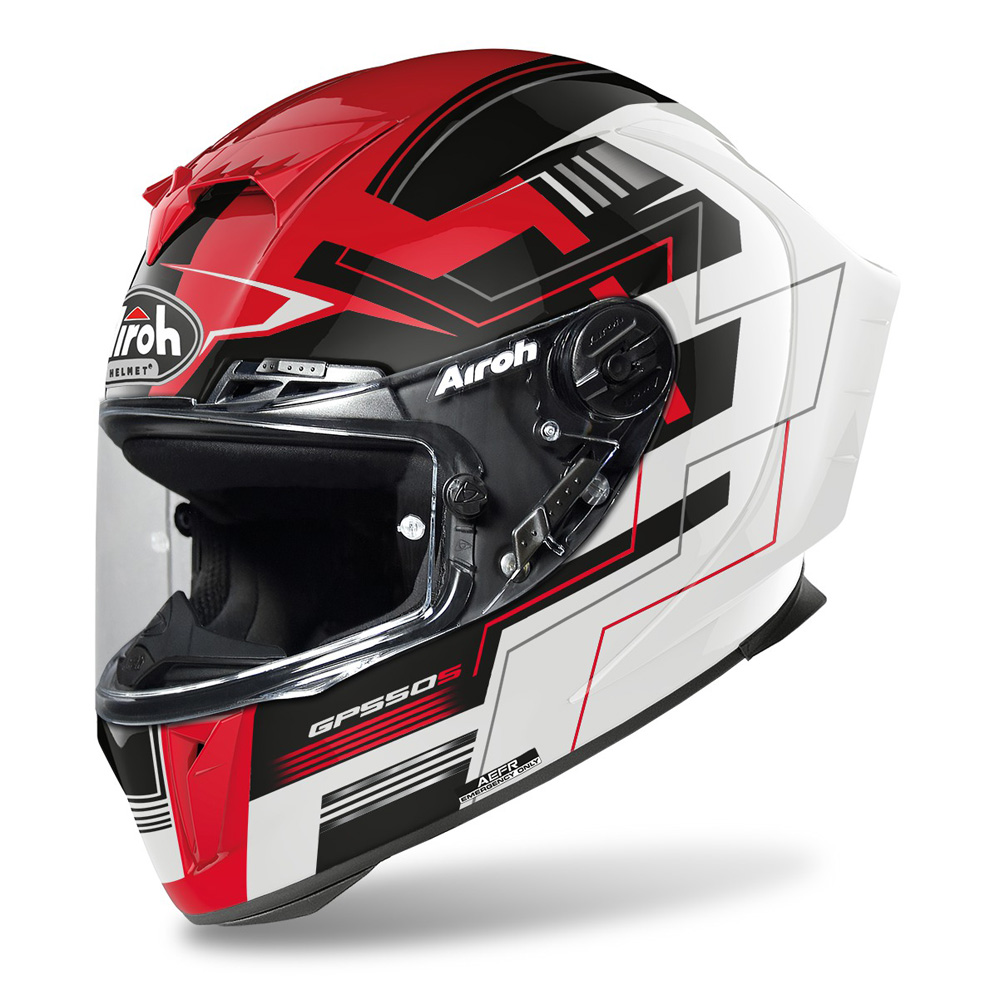 Moto přilba Airoh GP 550S Challenge lesklá červená 2022 Airoh
