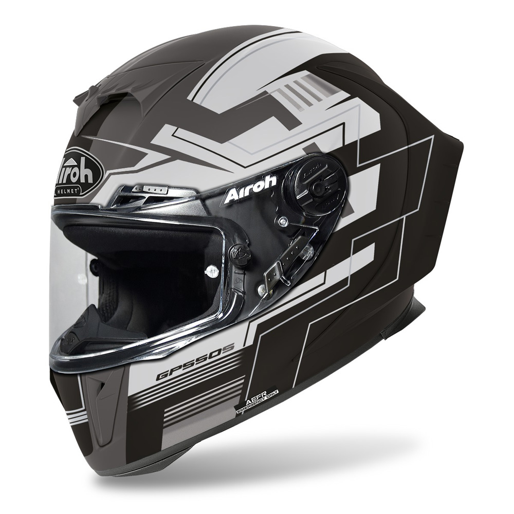 Moto přilba Airoh GP 550S Challenge matná černá 2022  XS (53-54) Airoh