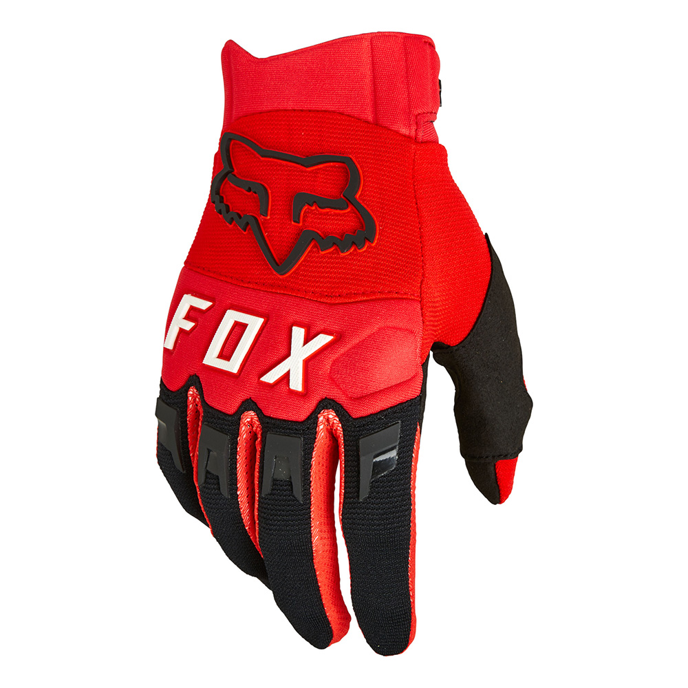 Motokrosové rukavice FOX Dirtpaw Ce Fluo Red MX22  fluo červená  M Fox