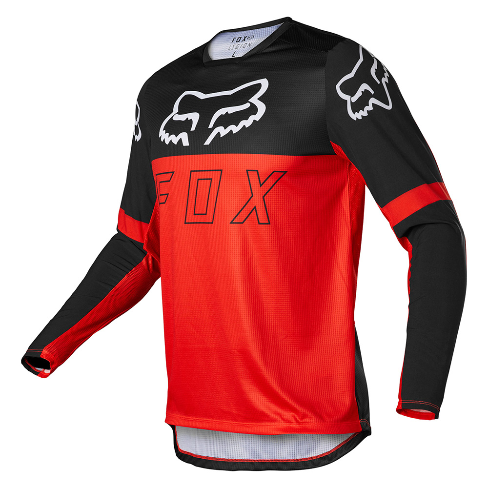 Motokrosový dres FOX Legion Lt Fluo Red MX22  fluo červená  S Fox