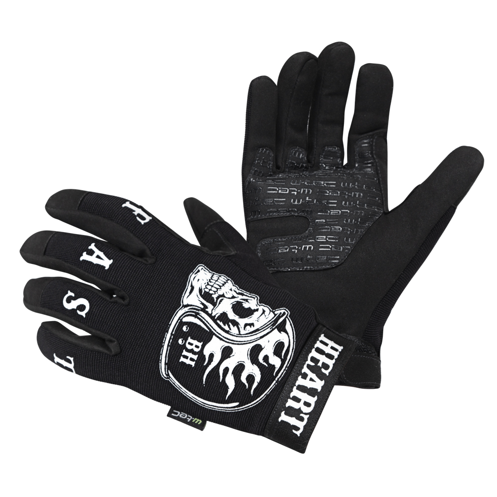 Moto rukavice W-TEC Black Heart Hell Rider  černá  S W-tec black heart