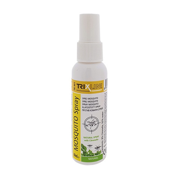 Repelentní sprej na komáry Trixline Mosquito Spray 60ml Trixline