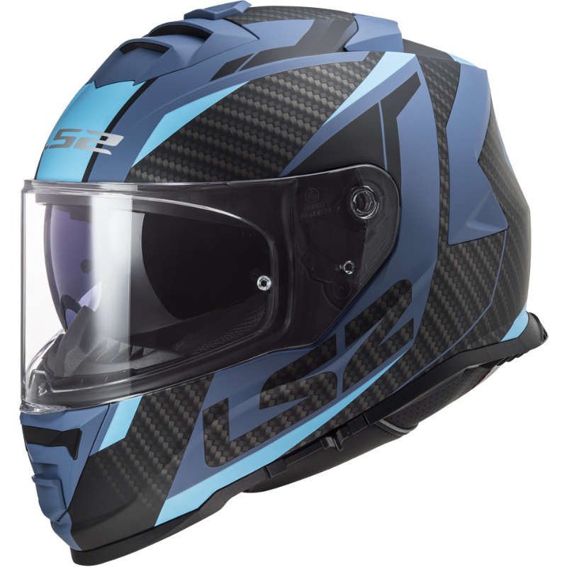 Moto helma LS2 FF800 Storm Racer  Matt Blue  XS (53-54) Ls2