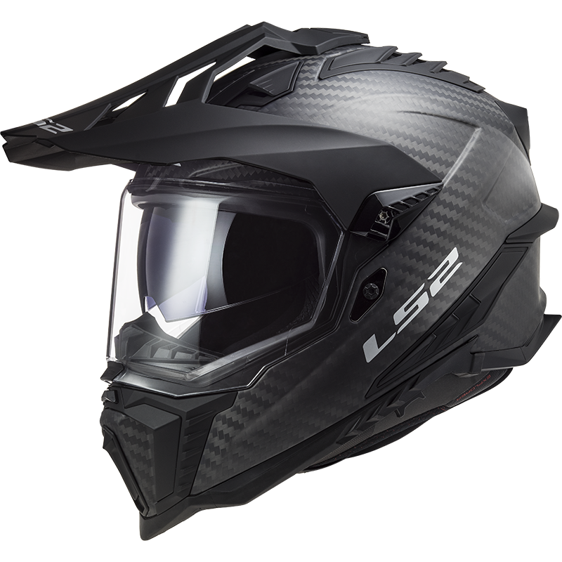 Enduro helma LS2 MX701 Explorer C  Glossy Carbon  XXS (51-52) Ls2