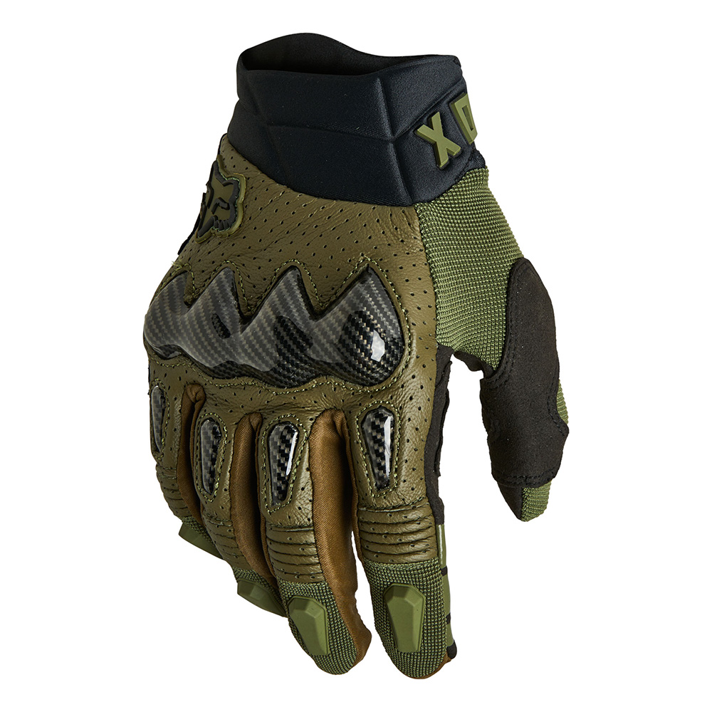 Motokrosové rukavice FOX Bomber Ce Green MX22  zelená  S Fox