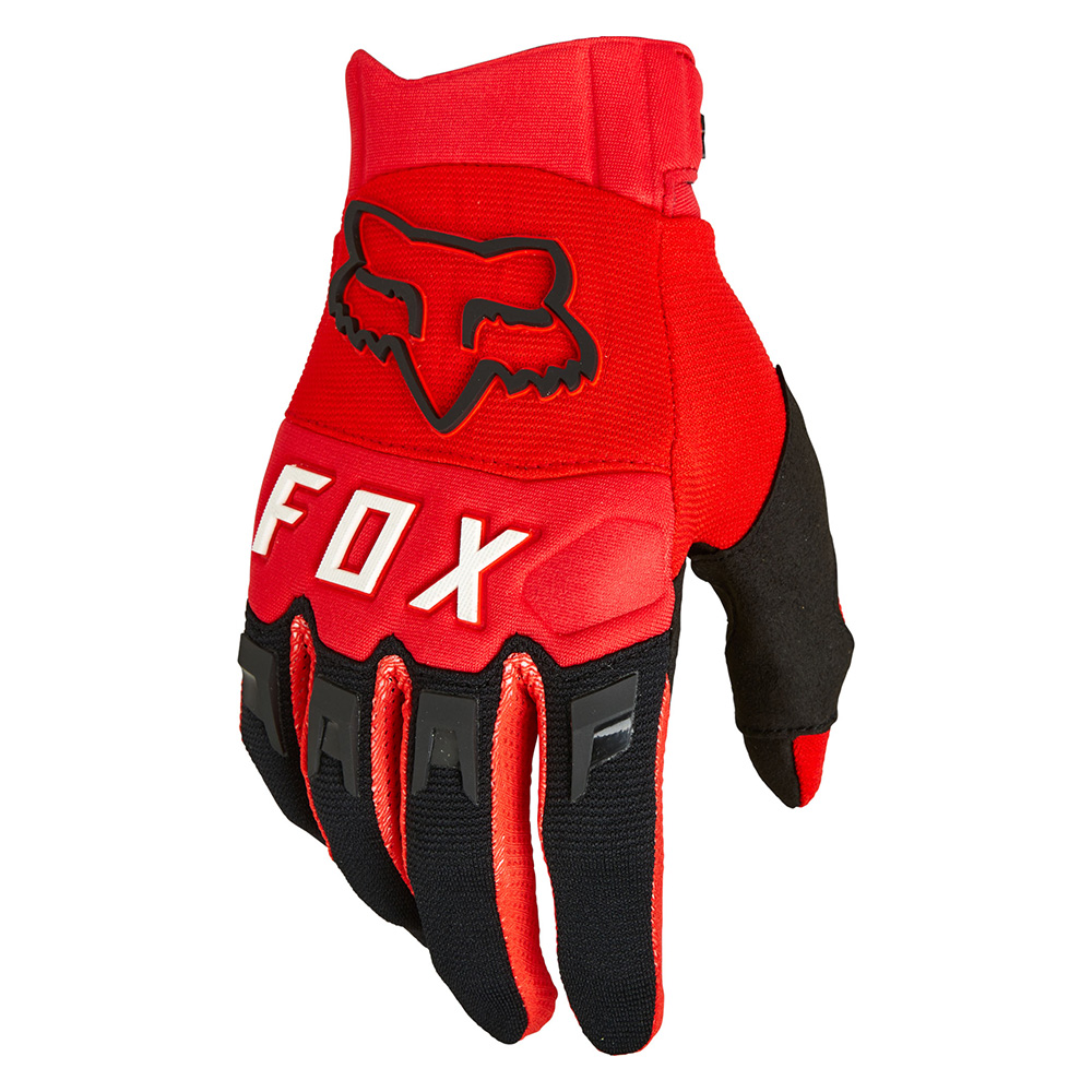 Motokrosové rukavice FOX Dirtpaw Fluo Red MX22  fluo červená  S Fox