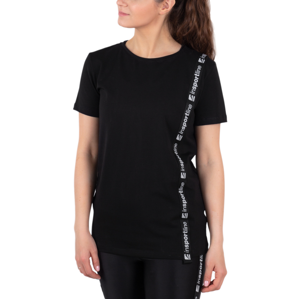 Dámské triko inSPORTline Sidestrap Woman  černá  XS Insportline