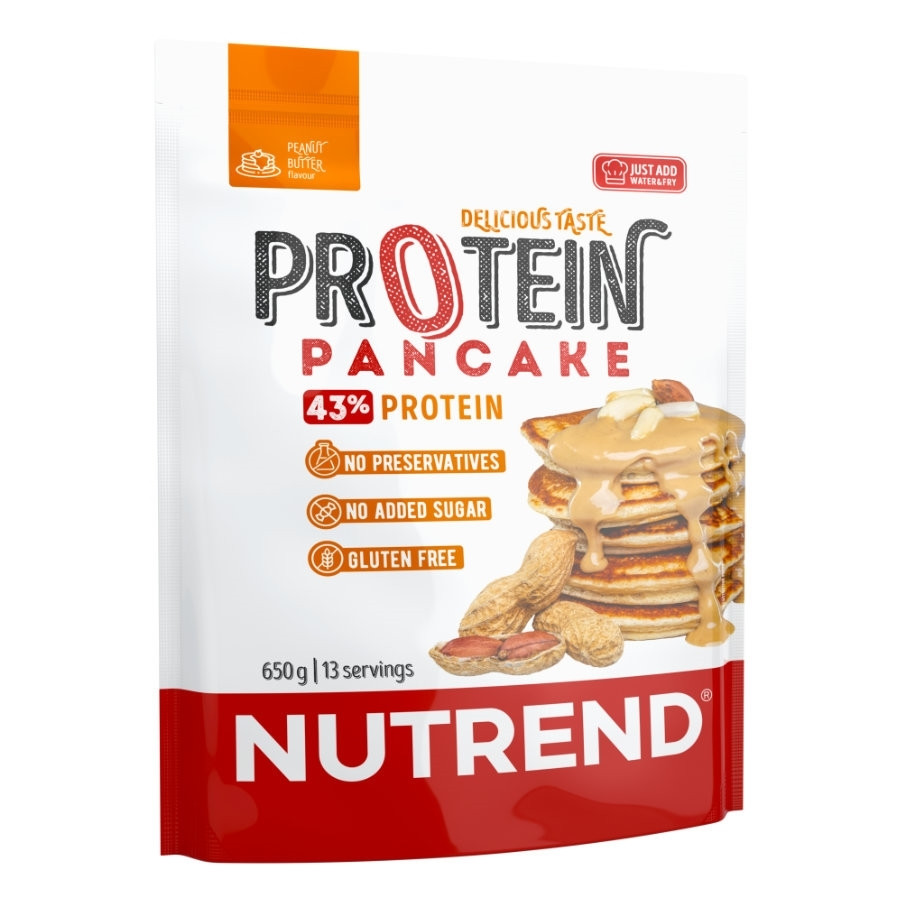Proteinové palačinky Nutrend Protein Pancake 650g  arašídové máslo Nutrend
