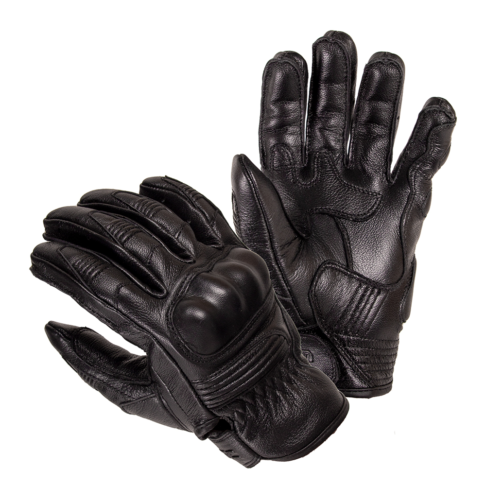Kožené moto rukavice W-TEC Trogir  černá  S W-tec