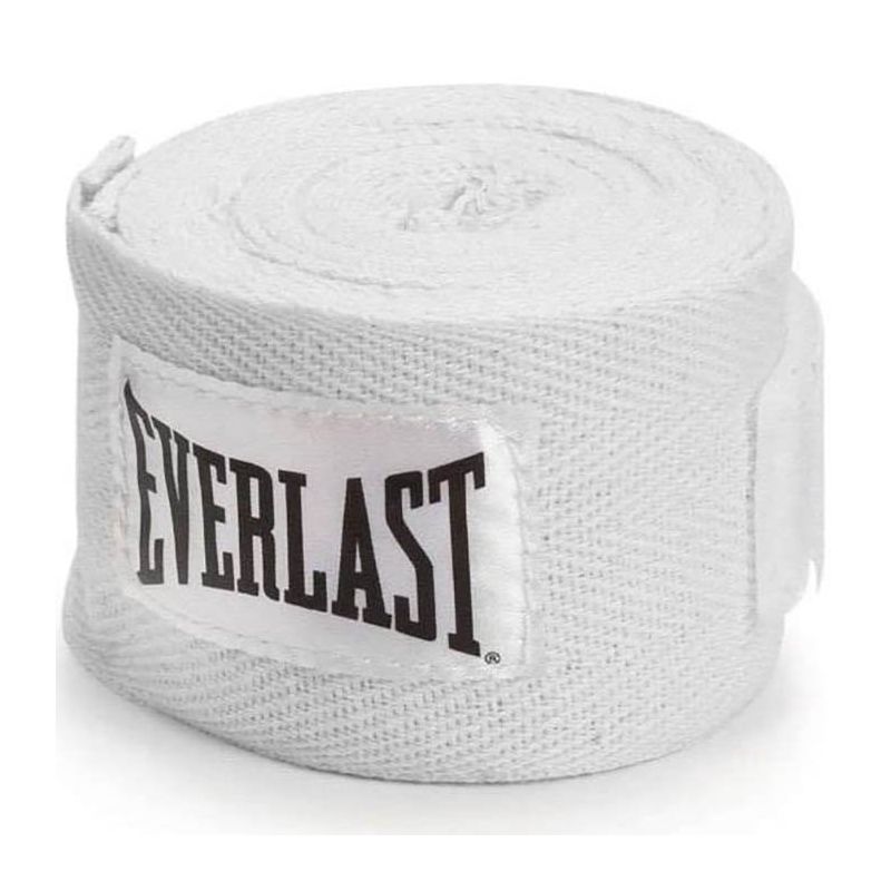 Boxerské bandáže Everlast Handwraps 300 cm  bílá Everlast