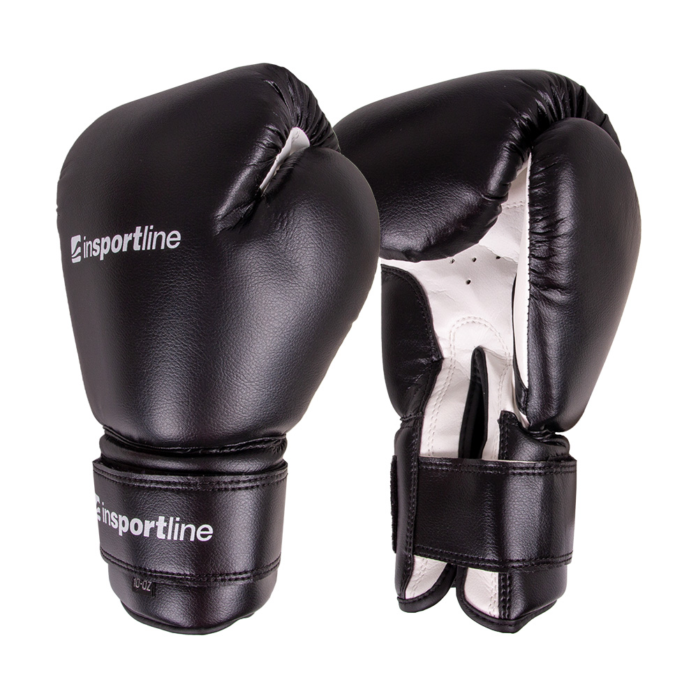 Boxerské rukavice inSPORTline Metrojack  černo-bílá  4oz Insportline