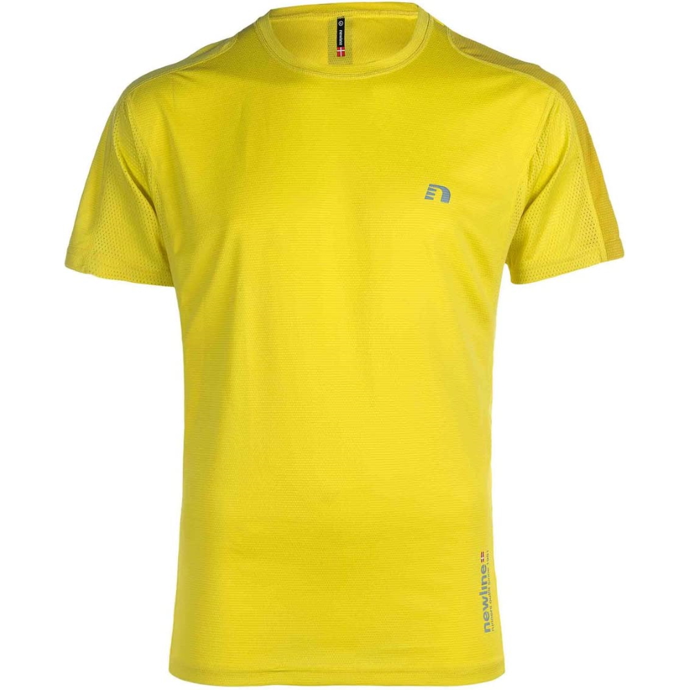 Pánské běžecké tričko Newline Imotion Tee  žlutá  M Newline