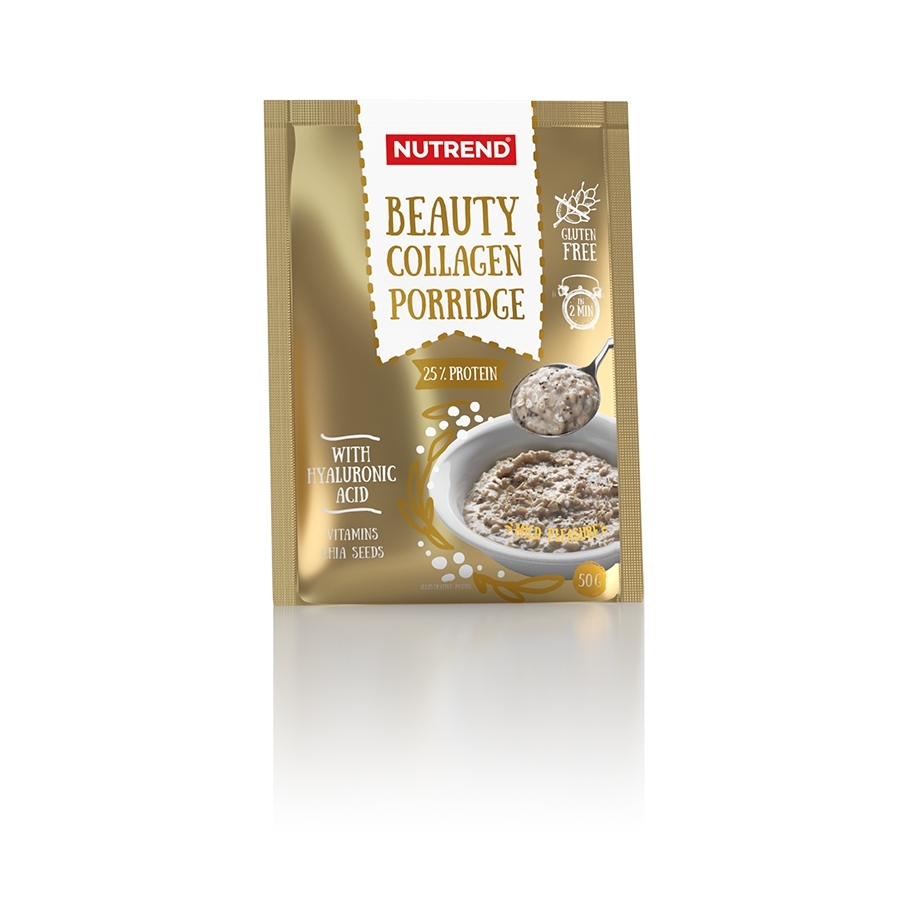 Proteinová kaše Nutrend Beauty Collagen Porridge 50g Nutrend