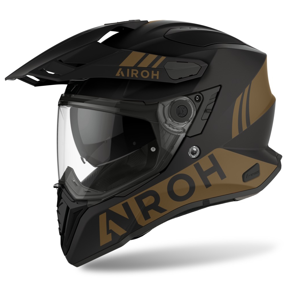 Moto přilba Airoh Commander Factor zlatá matná 2023  XS (53-54) Airoh