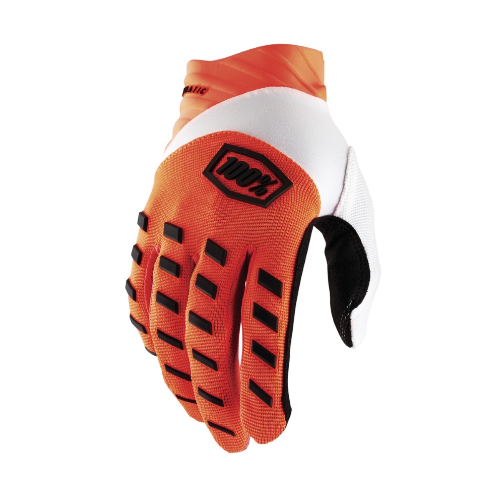 Motokrosové rukavice 100% Airmatic oranžová  oranžová  S 100%