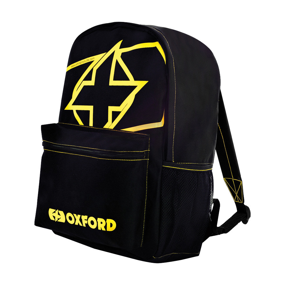 Batoh Oxford X-Rider Essential Backpack černý/fluo žlutý 15l Oxford
