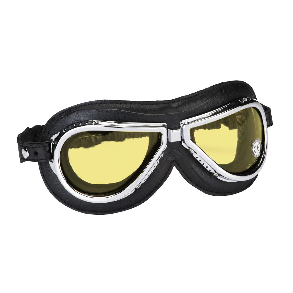 Vintage moto brýle Climax 500 žlutá skla Climax