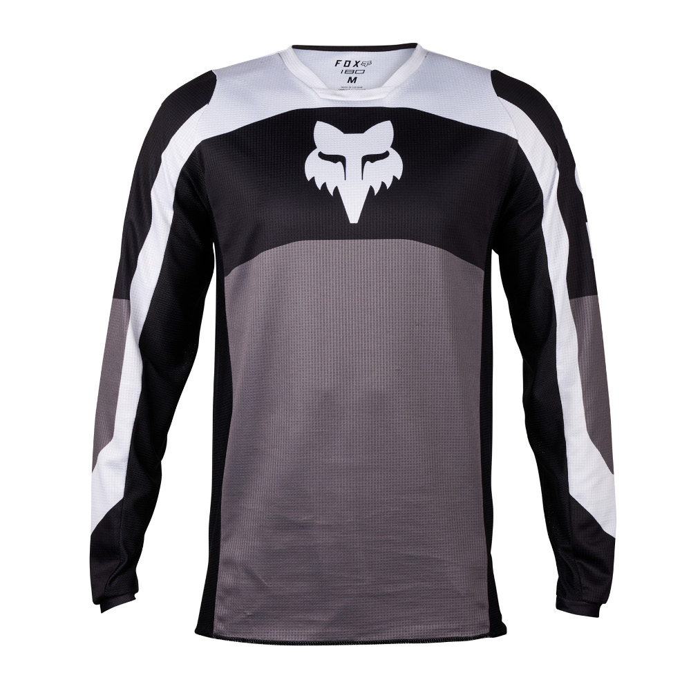 Motokrosový dres FOX 180 Nitro Jersey  Black/Grey  S Fox