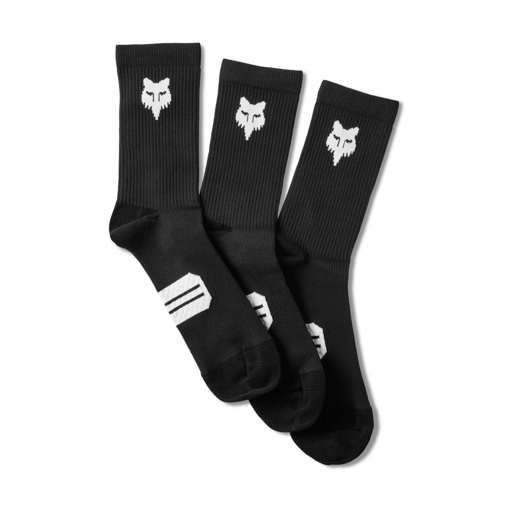 Cyklo ponožky FOX 6" Ranger Sock Prepack 3 páry  Black Fox