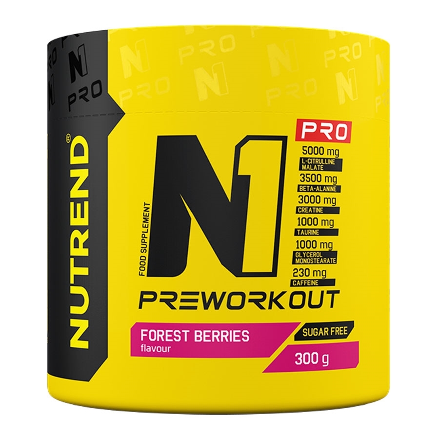 Pre-workout směs Nutrend N1 PRO 300 g  forest berries Nutrend